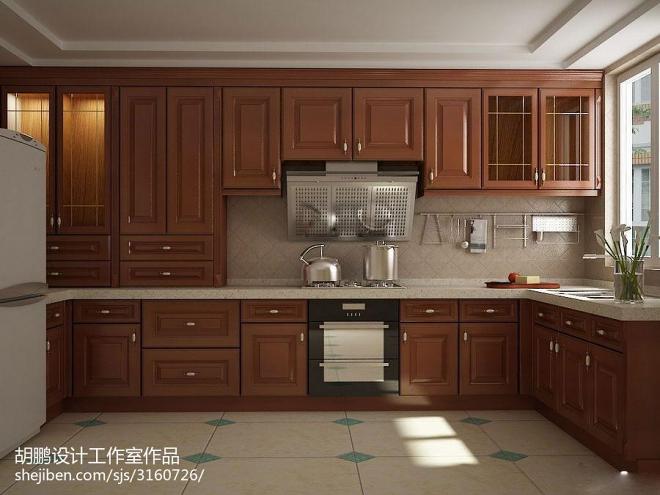 中式整体厨房设计图片