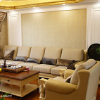 欧式客厅沙发效果图图片