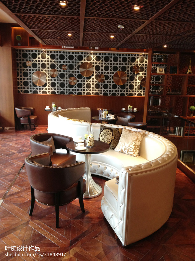 中式咖啡厅空间设计