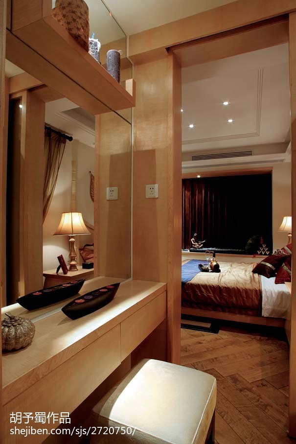 东南亚风格卧室装修设计案例图片欣赏