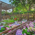 东南亚花园装修效果图大全2017图片欣赏