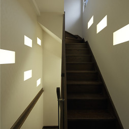 复式楼现代风格楼梯装修效果图