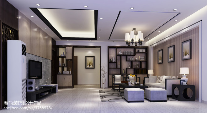 中式客厅家具设计