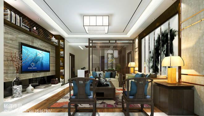 新中式家具装修家居设计