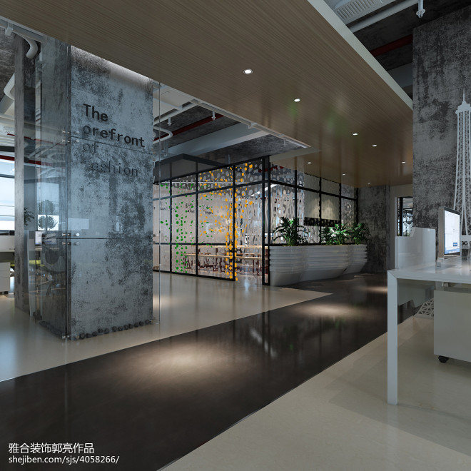 河南省吸引力服饰有限公司办公楼设计项