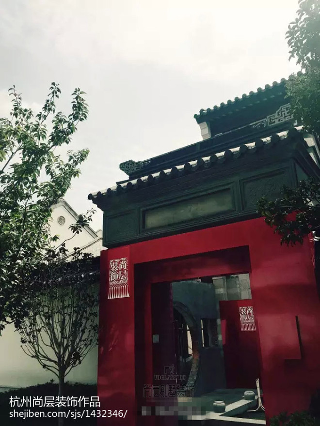 杭州尚层装饰拙政别墅中式风格装修案例