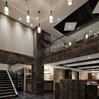 现代风格中餐厅大厅设计
