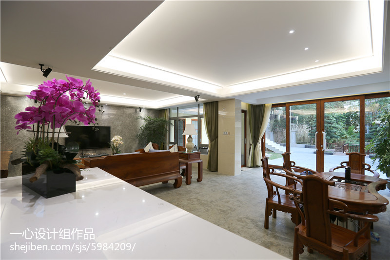 中式设计案例007：广州别墅_2196286