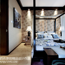北京四合原创【金楠】中式卧室设计