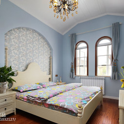 美式乡村卧室装修效果图设计