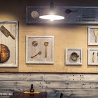 “大铜勺”餐饮空间创意墙设计