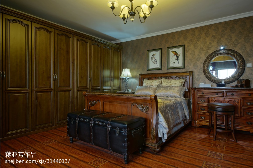 典雅地中海风格卧室装修图