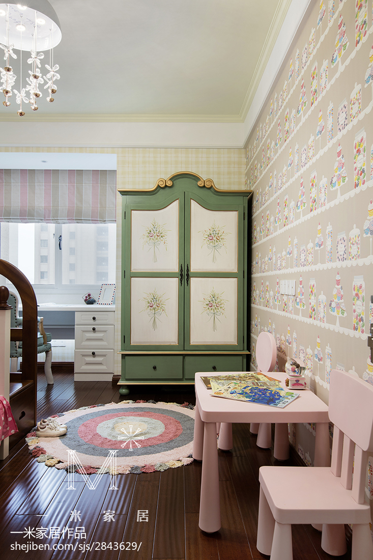 美式风格温馨儿童房装修