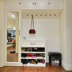 家装美式风格入户鞋柜设计