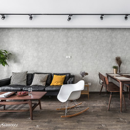 简单北欧风格客厅设计家案例