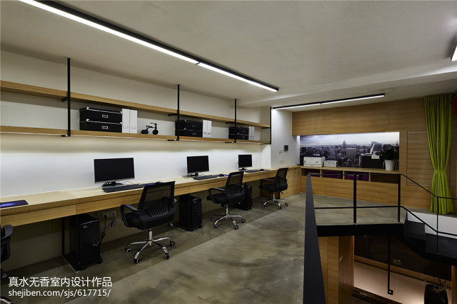 LOFT办公空间办公区设计