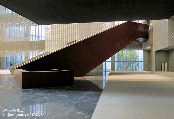云南博物馆楼梯设计