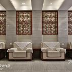 中式风办公空间会客厅设计