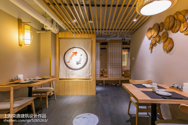 竹の里日式料理店室内设计