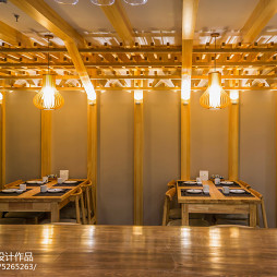 竹の里日式料理店吊顶装修