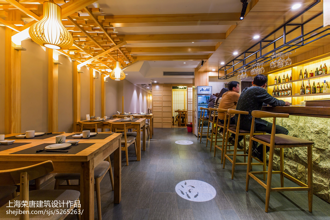 竹の里日式料理店设计案例
