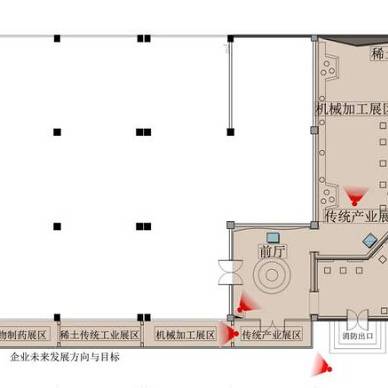 赣州经济开发区企业产业展厅室内装修设计方案（深化篇）_2578681