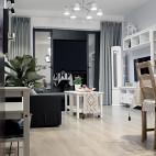 北欧风格三居室客厅设计案例