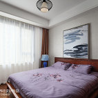 清雅新中式风格卧室设计