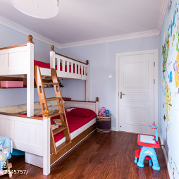 家居美式风格儿童房设计效果图