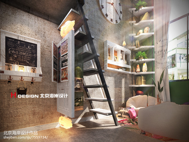 咖啡馆+客房，上海米寓设计方案_25