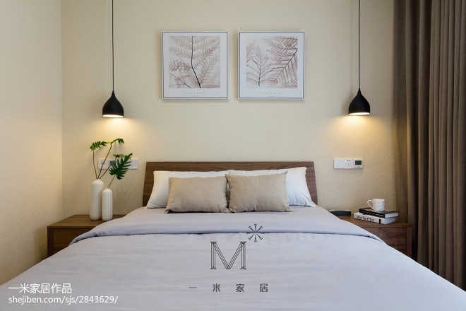 350 m² 现代台湾风卧室设计图片