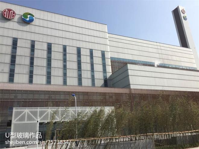 广州珠海康恒生活垃圾发电厂U型玻璃外