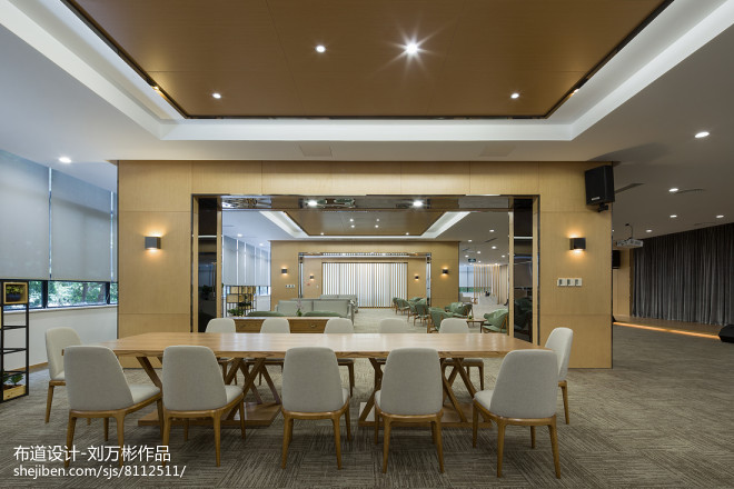 四川省高端人才之家办公区设计效果图