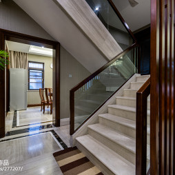 新中式别墅楼梯设计图