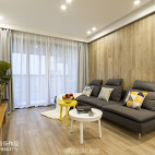 简单北欧风格客厅沙发设计图
