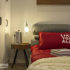 简单北欧风格卧室台灯设计图片