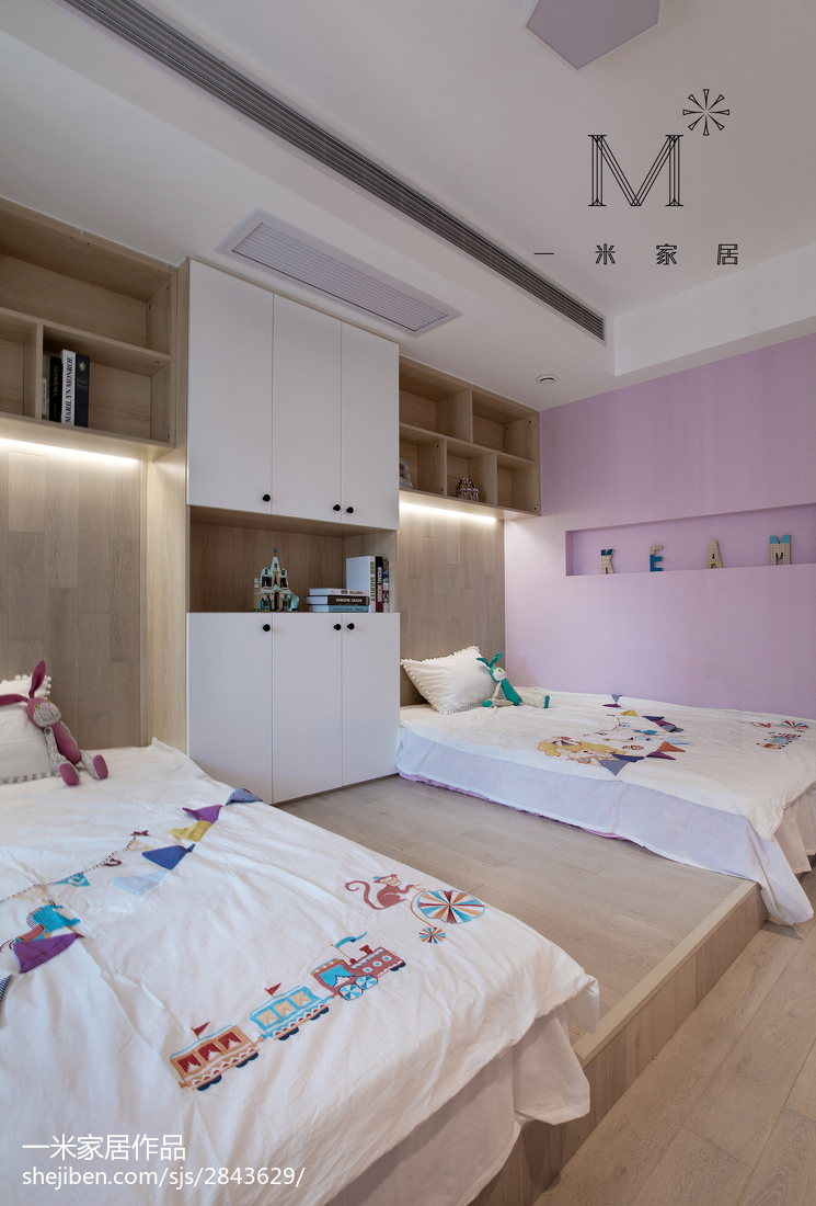 142m²現代儿童房设计