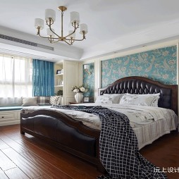 经典美式复式卧室设计图片