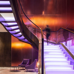 深圳硬石酒店楼梯设计图片