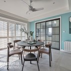 《Tiffany&Life》丨4室2厅 用蒂芙尼蓝，超大手笔地给每1㎡铺满了阳光_3149356