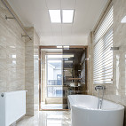 典雅新中式别墅卫浴设计图片