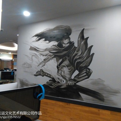 广州冰河长运文化艺术有限公司案例，手绘墙_3231843