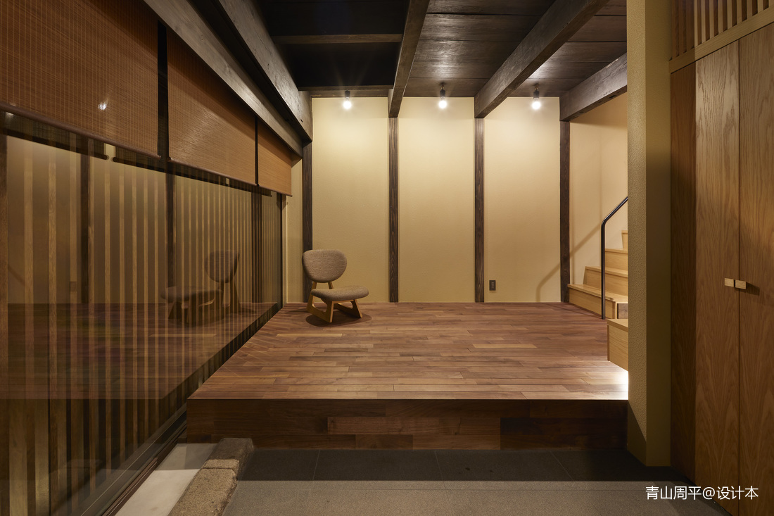 京都 Guest House合庭休闲区设计图