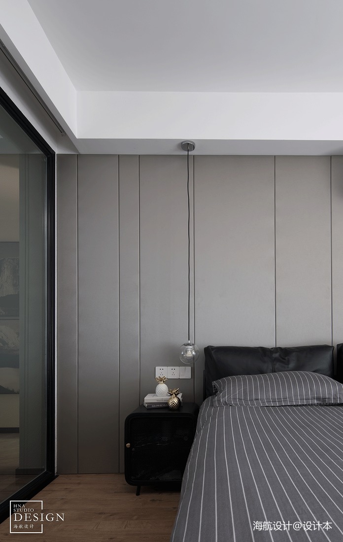 简单现代卧室吊灯设计图