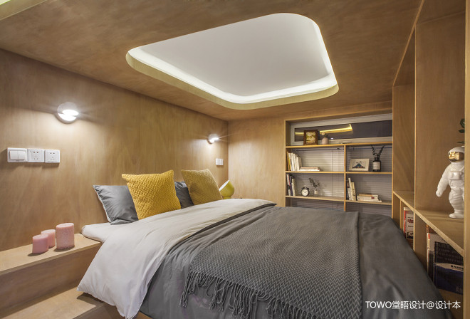 北欧小户型卧室设计效果