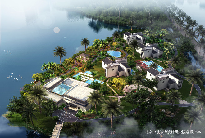 安粮太阳湖（海南）别墅岛总体规划设计