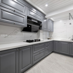 148m²现代美式厨房设计