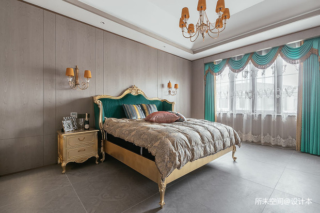 优雅法式卧室设计
