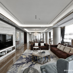 580㎡超大江景房客厅沙发设计图