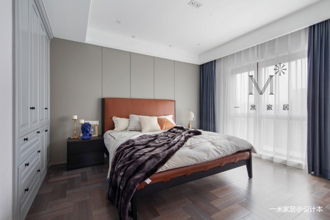 现代美式卧室设计图片
